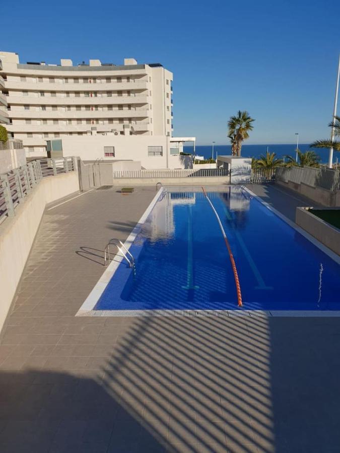 Ferienwohnung 5 Apto Frente Al Mar Excelentes Vistas Piscina Arenales del Sol Exterior foto