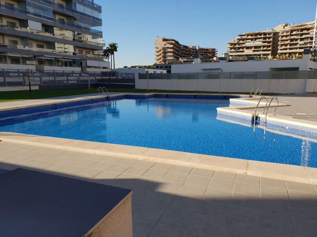 Ferienwohnung 5 Apto Frente Al Mar Excelentes Vistas Piscina Arenales del Sol Exterior foto